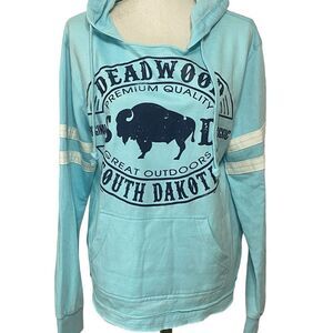 Trade Heritage Wm’s Sz Small Mint Green Deadwood South Dakota Sweatshirt